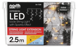 Utbyggingslenke til istapplenke gnistrende LED, Northlight