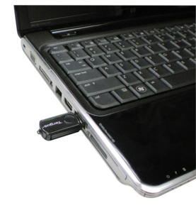 Laptopställ med fläktkylning  inkl. 2 GB USB-minne