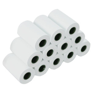 Kvittorullar 57 mm till kortterminal, 20-pack