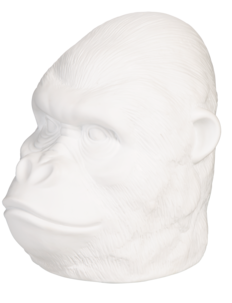 Northlight bordslampe i porselen, Gorilla