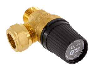 Säkerhetsventil R15 0,9 MPA, 9 bar