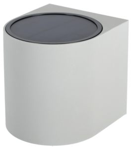 Northlight fasadebelysning solcelle rund 