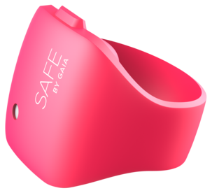 Armband med överfallslarm, Safe by Gaia