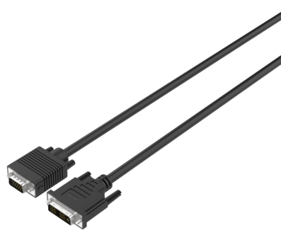 Adapterkabel DVI-I til VGA