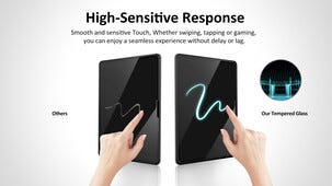 Skjermbeskytter av herdet glass til iPad Mini 6