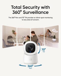 Eufy Indoor Cam C220 overvåkningskamera 2K med KI