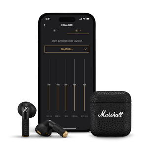 Marshall Minor IV Bluetooth LE in ear-hörlurar, svart