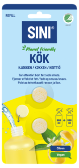 Sini Täyttöpakkaus keittiön puhdistukseen, 2 kpl