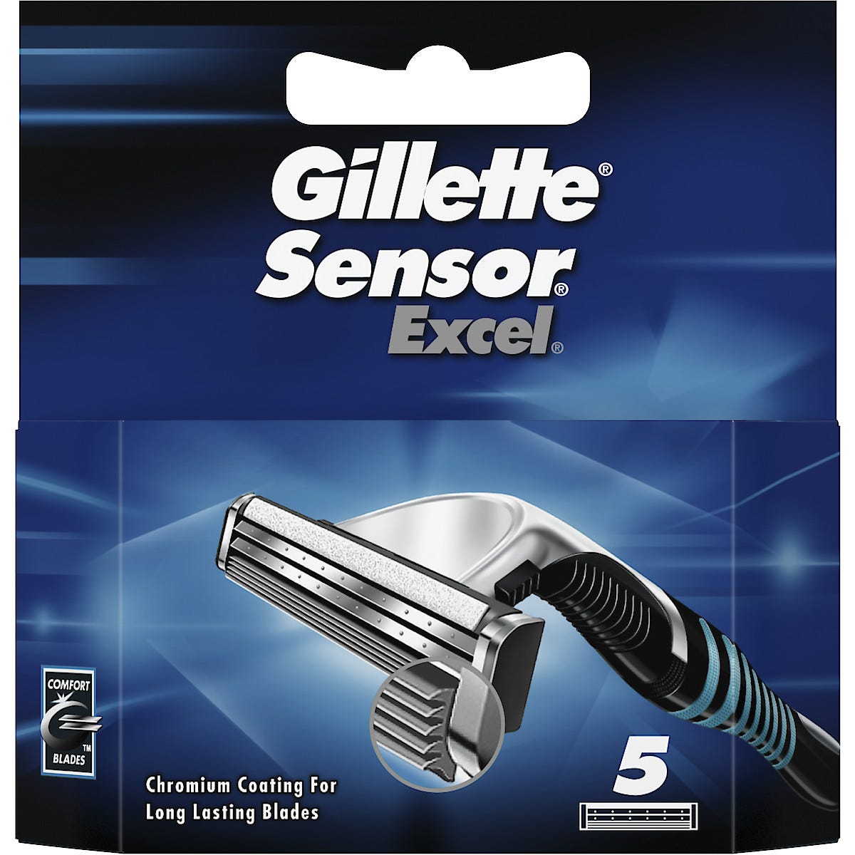 Rakblad Gillette Sensor Excel 5pack Clas Ohlson