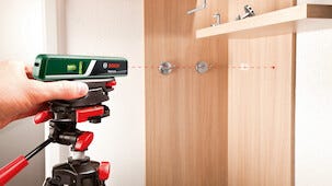 Bosch EasyLevel Laservesivaaka, taskukoko