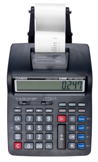 Casio HR150TEC bordregner
