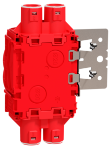 ELKO Flexi+ veggboks, lav med stenderfeste