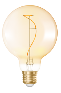 Dekorpære LED globe E27 0,6 W, Northlight