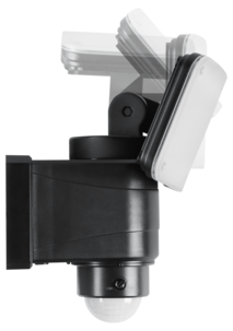 Batteridriven lampa med rörelsesensor utomhus