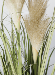Högt gräs i kruka 55 cm, konstväxt