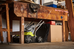 Ryobi vertikalskjærer 18SFX35 One+ 18 V, batteridrevet