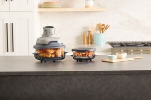 Ninja CRISPi airfryer 4-i-1 med glassbeholder