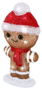 Pepparkaksgubbe belysning utomhus LED 22 cm, Northlight