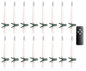 Trådlös julgransbelysning med flammande låga, Northlight