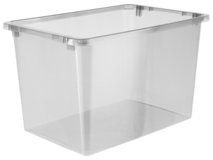 Förvaringslåda Modul, rökfärgad