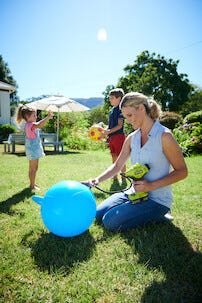 Ryobi R18PI-0 batteridrevet minikompressor