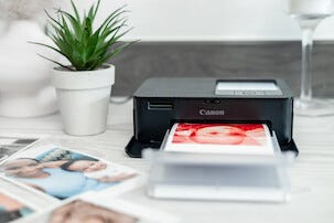 Canon Selphy CP1500 trådlös fotoskrivare mobil