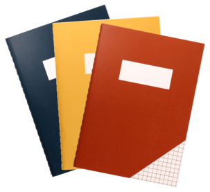 Anteckningsböcker A6, 3-pack