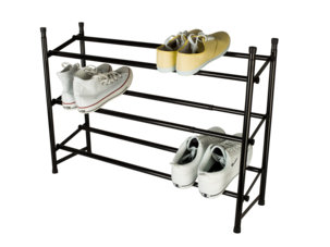 Skohylla ställbar, metall