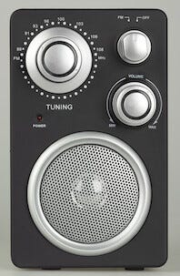 FM-radio/MP3-högtalare