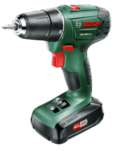 Bosch PSR 1800 LI-2 drill med Step & Workbox