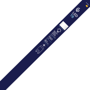 LED lysrör T8 G13 9 W 60 cm neutralvitt