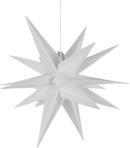 Northlight 3D-stjerne LED 70 cm, til bruk ute og inne