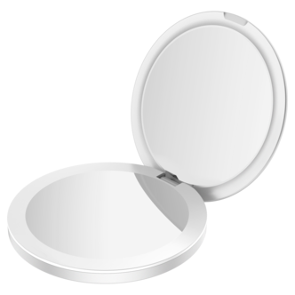 Taskupeili, jossa valo, ladattava, valkoinen