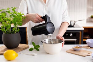 KitchenAid Go håndmikser, trådløs, svart, 5KHMR762BM