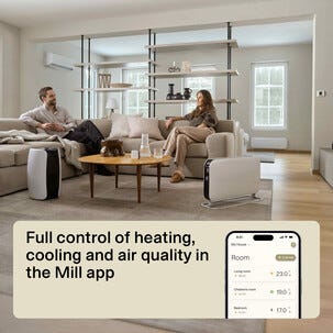 Mill Gentle Air Smart WiFi element oljefyllt, 2000 W
