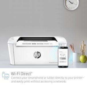 HP LaserJet Pro M15W, laserskrivare  