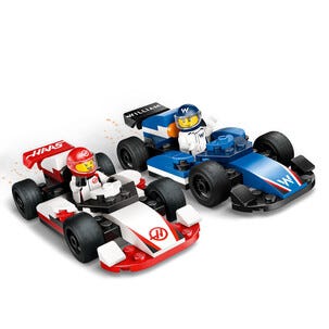 LEGO City F1 Williams Racing og Haas F1 racerbiler 60464, fra 4 år