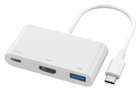 USB-C multiadapter Clas Ohlson
