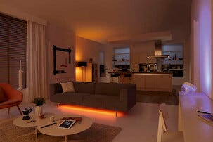 LED-pöytävalaisin Philips Hue Iris