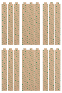 Streamplify akustikkpanel mørkegrått 60 × 30 cm 6-pakning