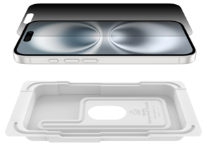 Belkin InvisiGlass Privacy skjermbeskytter iPhone 16 / 15 / 14 Pro