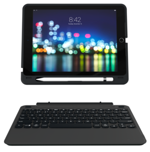 Zagg Slim Book Go fodral med tangentbord för iPad 10.2 