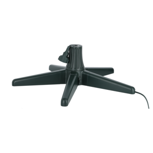 Roterende juletrefot for plastjuletre, grønn