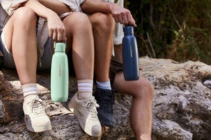 Sodastream Fizz & Go flaske, rustfritt stål, 0,9 l