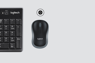 Logitech MK270 Wireless Combo trådløst tastatur og mus