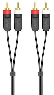 Ljudkabel RCA Exibel