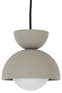 Birk hengende vinduslampe i svart metall 15 cm, Northlight