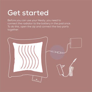 Beurer Heaty Lämpötyyny HK 77, 45 x 45 cm