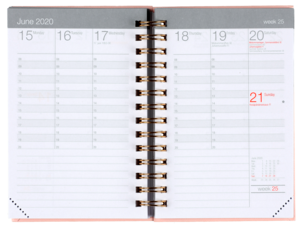 Fickkalender 2019/2020, rosa