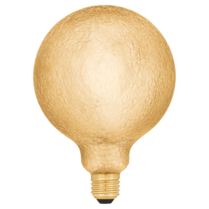 Dimbar globlampa LED E27 krakelerad 125 mm